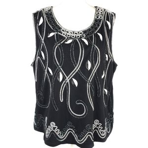 Saint tropez west women's size 2X top